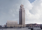 Рядом с гостиницей «Советская» архитекторы предлагают разместить башню в стиле сталинских высоток