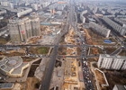 Активная фаза строительства эстакады у метро «Улица Академика Янгеля» в субботу: выбирайте пути объезда!