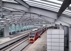 Завершается строительство станции Лужники на МКЖД