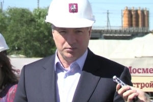 О запуске тоннелепроходческого щита. М. Хуснуллин