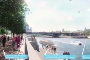 Концепция развития прибрежных территорий Москвы-реки от команды "SWA Group" (США)