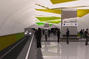 Станция "Лермонтовский проспект" (станция открыта)