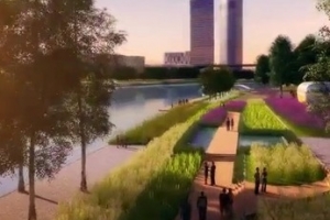 Концепция развития прибрежных территорий от команды "Turenscape" (Китай)