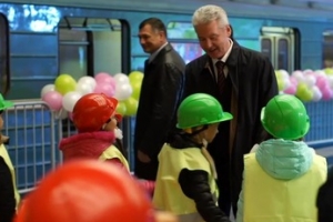 Осмотр станций "Лермонтовский проспект" и "Жулебино". С. Собянин, М. Хуснуллин