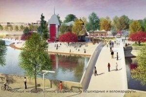 Концепция развития прибрежных территорий Москвы-реки от команды "Maxwan Architects + Urbanists" (Нидерланды)