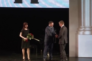 Открытие торжественной церемонии награждения конкурса правительства Москвы "Московская реставрация-2013". М. Хуснуллин