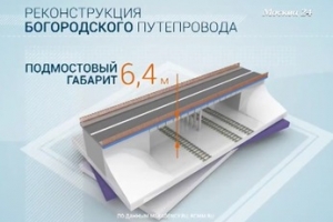 "Москва в цифрах": Новый Богородский путепровод