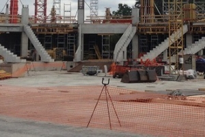 Начался монтаж металлоконструкций на реконструируемом стадионе «Динамо»