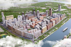 Строительство жилого квартала на территории ЗИЛа - в фотоленте на stroi.mos.ru