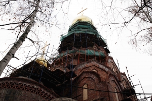 Первая служба в новом храме на Строгинском бульваре пройдет в Рождество