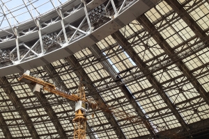 Монтаж металлических конструкций в «Лужниках» планируется завершить летом 2015 года