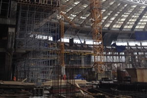 Ход реконструкции стадиона «Лужники»