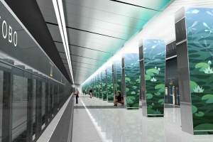 Станцию метро "Очаково" откроют в следующем году