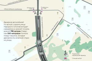 Потоки развели ковшами