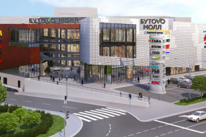 Торговый центр в деревне Язово отвечает всем требованиям современной архитектуры