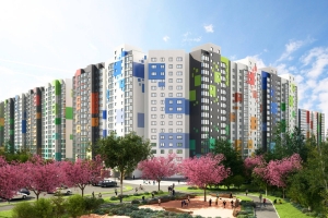 Началось благоустройство территории возле жилого комплекса «На Дмитровском шоссе»