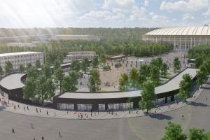 Главный КПП в «Лужниках» сделают в форме «подковы»