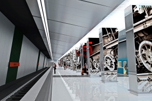 Собянин: строительство станции метро «Минская» вступило в завершающую стадию