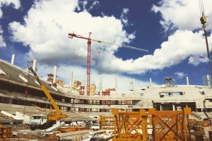 Спорткомплекс «Динамо» построят в срок - к осени 2017 года