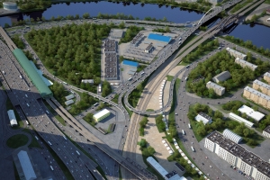 Строительство трех мостов через Москву-реку могут начать в 2017-2018 годах