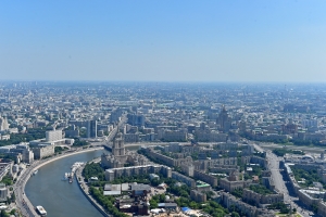 На Краснопресненской набережной появятся портовые краны и причал для кораблей