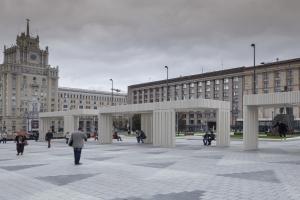 За реализацию дизайн-проекта реконструкции Триумфальной площади присуждена Премия города Москвы