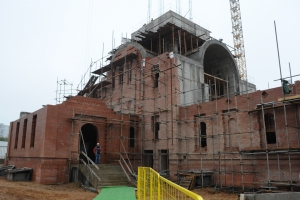 Храм Дмитрия Солунского в Хорошеве достроят к осени