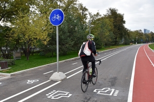 На западе Москвы проложат 195 км велодорожек
