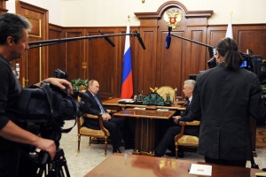 Собянин рассказал Путину о рекордах МЦК