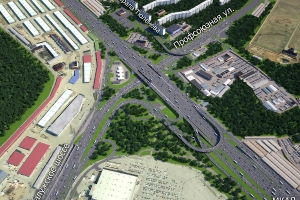 Развязка МКАД - Профсоюзная улица «поедет» в этом году