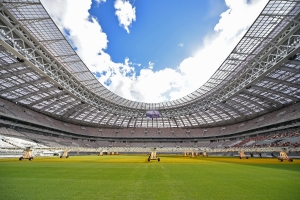 Новые объекты строят в спортивном комплексе «Лужники»