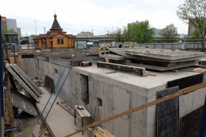 Храм в честь святого князя Андрея Боголюбского достроят к концу года