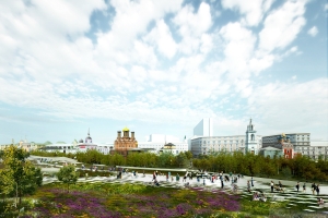 Березовые рощи, сибирские ирисы, лапландская ива: в «Зарядье» создают несколько экосистем