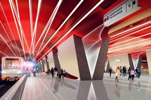 Москвичи выберут оформление станций метро "Шереметьевская"