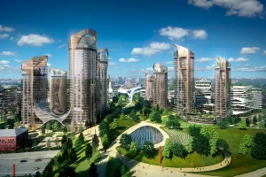 Более 1,2 млн кв. м жилья построят в бывших промзонах до конца года