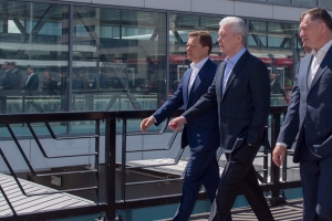 Открыт северный вестибюль станции МЦК Кутузовская