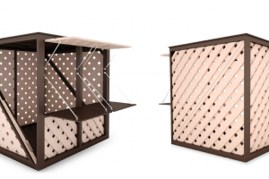 Бахчевые развалы в Москве будут в виде деревянных павильонов