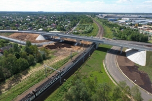 Путепровод связал Боровское и Минское шоссе