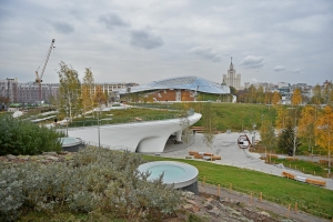 В парке «Зарядье» откроют мультимедийную выставку «Города в движении»