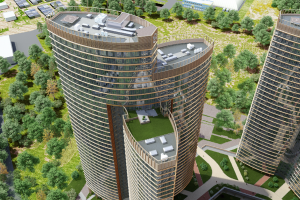 Жилой комплекс с садами на крыше появится на западе столицы