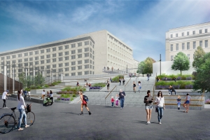 В Парке Горького появятся новый вход и пешеходная зона