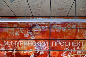 Открылась пешеходная галерея через Мичуринский проспект