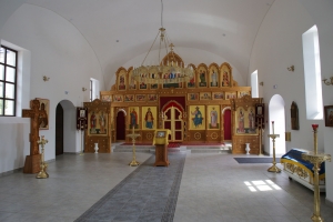 В Нагорном районе возвели деревянный храм в честь Федора Ушакова