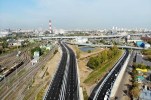 Собянин: открыт участок Северо-Восточной хорды от шоссе Энтузиастов до МКАД