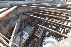 На восточном участке Большого кольца метро запущен первый щит