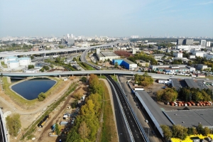 300 км хордовых магистралей образуют новое транспортное кольцо Москвы