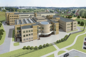 Школу со спортплощадками построили в деревне Говорово Новой Москвы