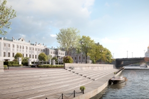 Отель и жилой комплекс на Софийской набережной откроют в 2021 году