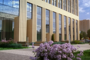 Завершено строительство жилого небоскреба на Ленинском проспекте