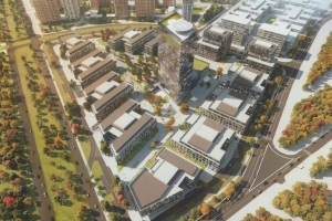 На Волоколамском шоссе появится бизнес-парк с вертолетной площадкой